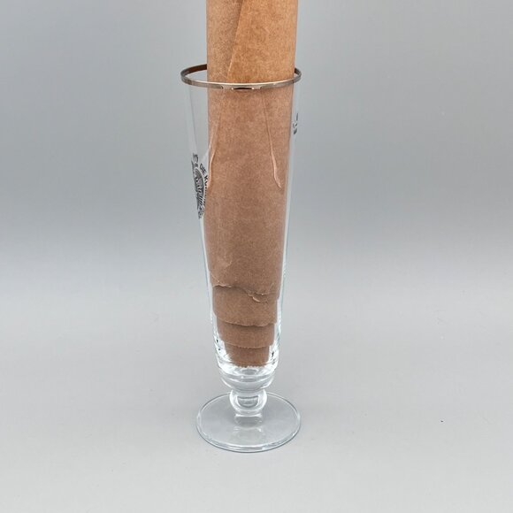 Warsteiner Die Konigin Unter Den Bieren Logo 9" Gold Rim 0,31L Beer Glass - Picture 4 of 5